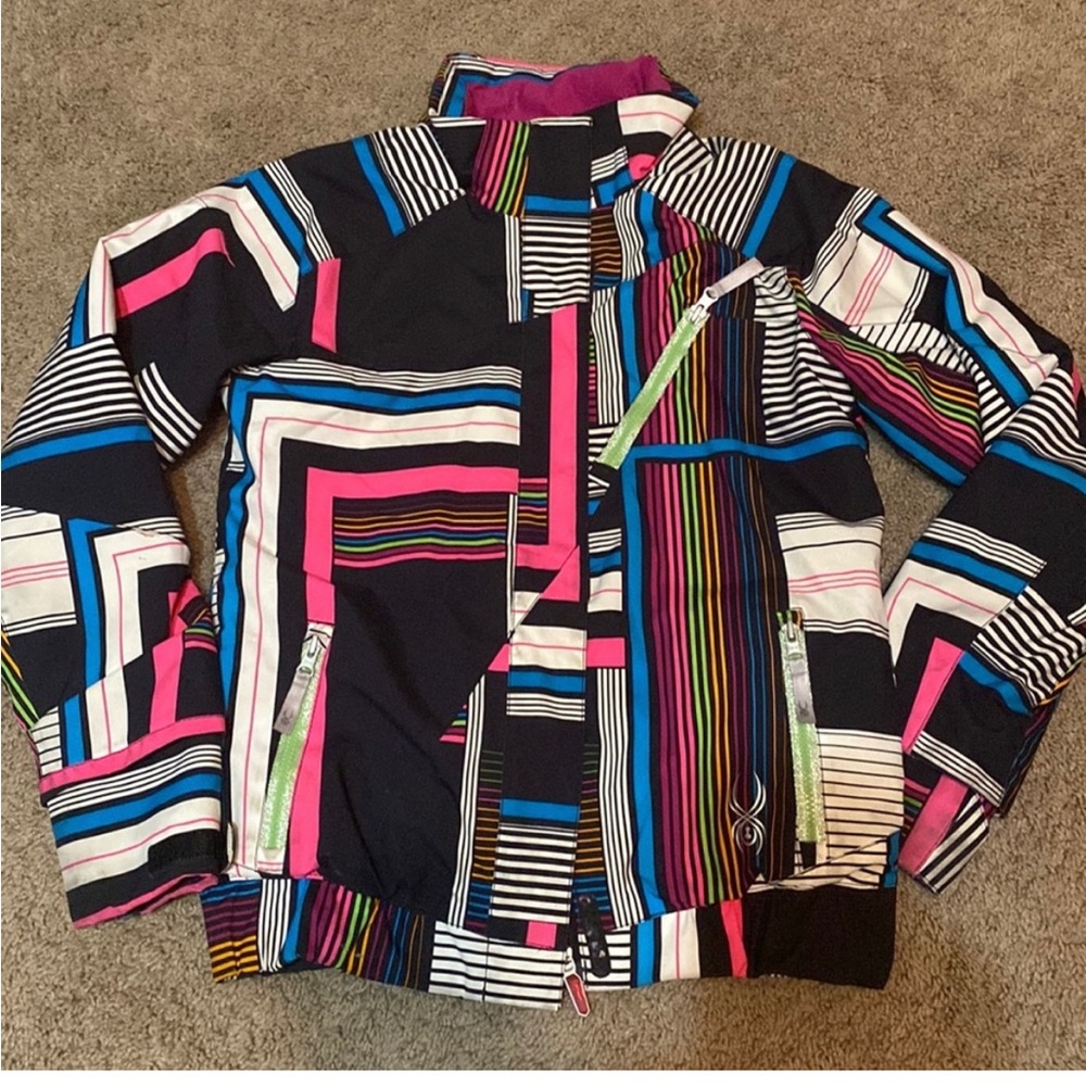 Spyder Ski Jacket girls size 16 (hood not available)